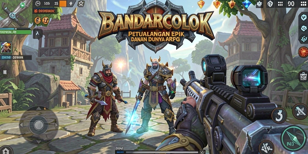 Tampilan menarik dari gameplay <strong>BANDARCOLOK</strong> yang menampilkan pertempuran epik.