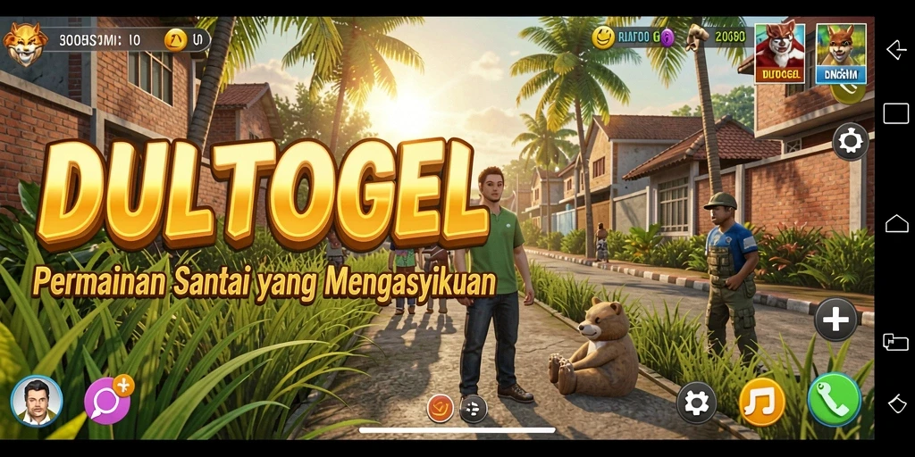 Tampilan gameplay DULTOGEL yang seru dan menarik.