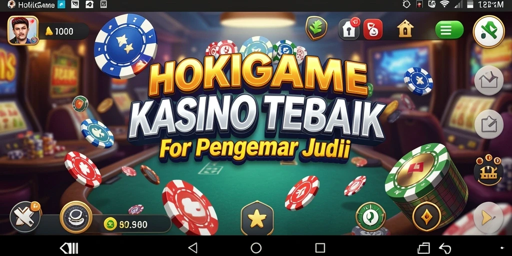 Tampilan gameplay seru HOKIGAME dengan grafis yang menarik.