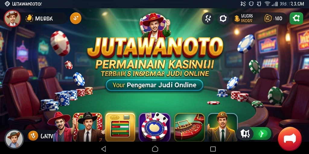 Gameplay menarik di JUTAWANTOTO dengan keseruan permainan Kasino.