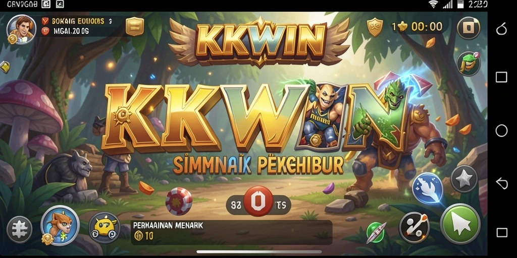 Tampilan gameplay KKWIN yang menarik dan interaktif.
