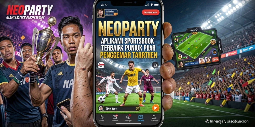 Tampilan gameplay menarik dari aplikasi Sportsbook NEOPARTY.