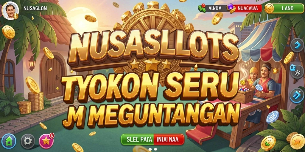 Tampilan gameplay NUSASLOTS yang menarik dan interaktif.