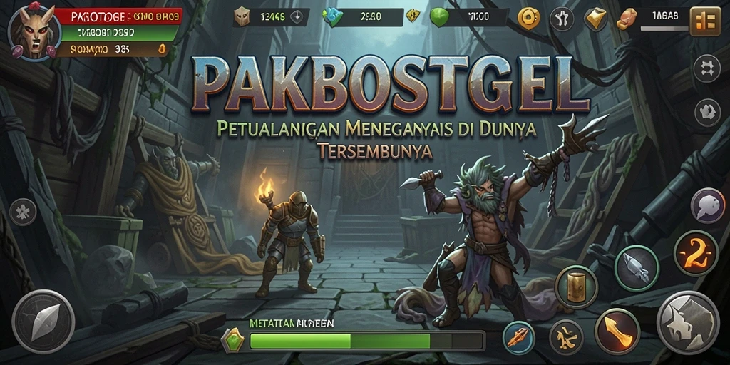 Tampilan gameplay PAKBOSTOGEL yang mengasyikkan dan penuh petualangan.