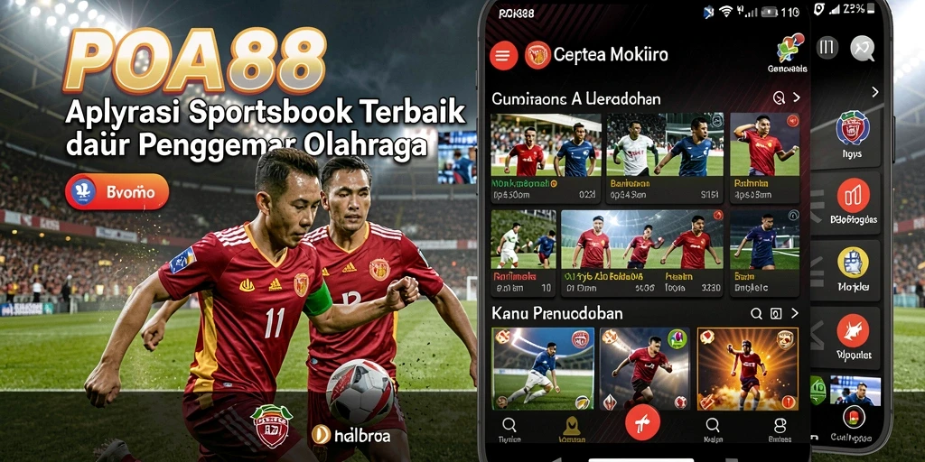 Tampilan gameplay yang menarik dan interaktif dari aplikasi POA88.