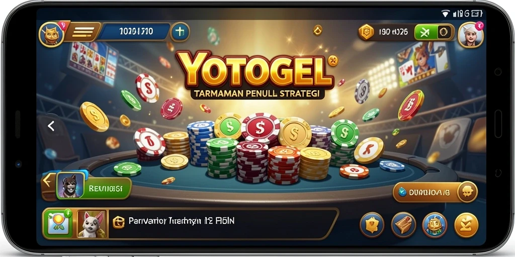 Tampilan gameplay YOTOGEL dengan taruhan strategis yang mendebarkan.